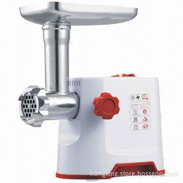 Attractive Meat Grinder with Food Grater and Tomato Juicer--Red